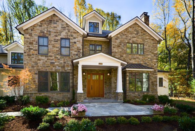 Conshohocken, PA - New Custom Home, Front View
