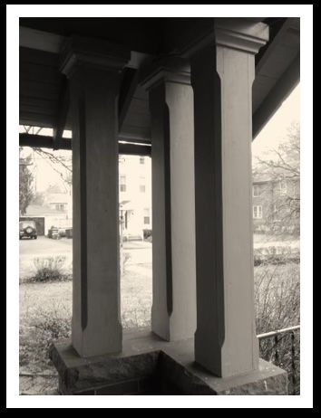 West Lawn, PA - Existing porch columns